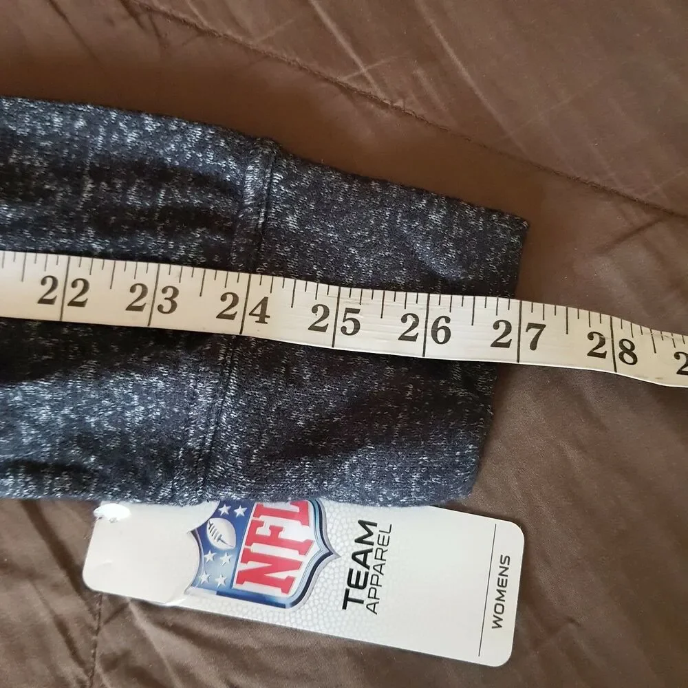 Carolina Panthers Sweatshirt Hoodie Women Sz Small NFL Gameday Charcoal Gray